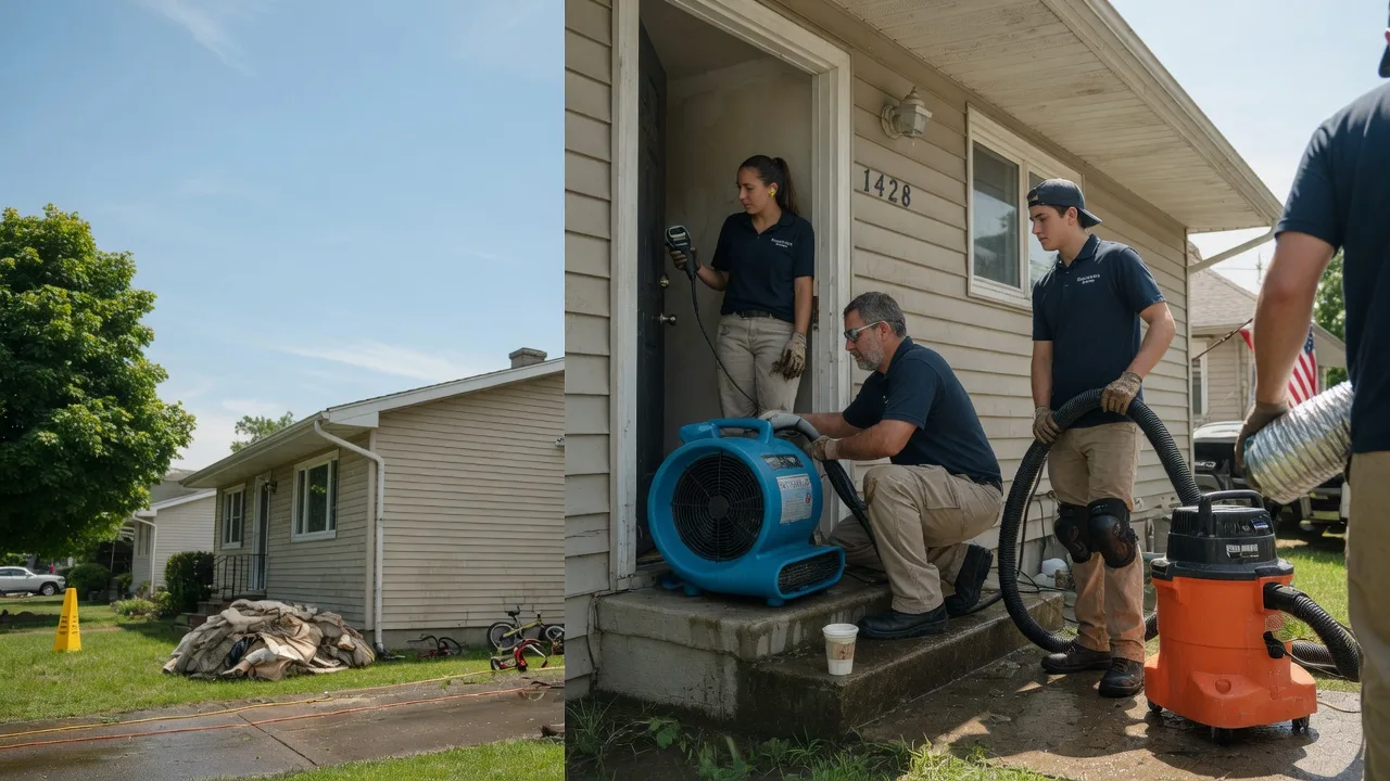 Water Damage Restoration in Canal Winchester, OH near me